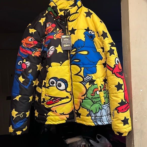 kryptic Other - Sesame Street coat with all the favorites